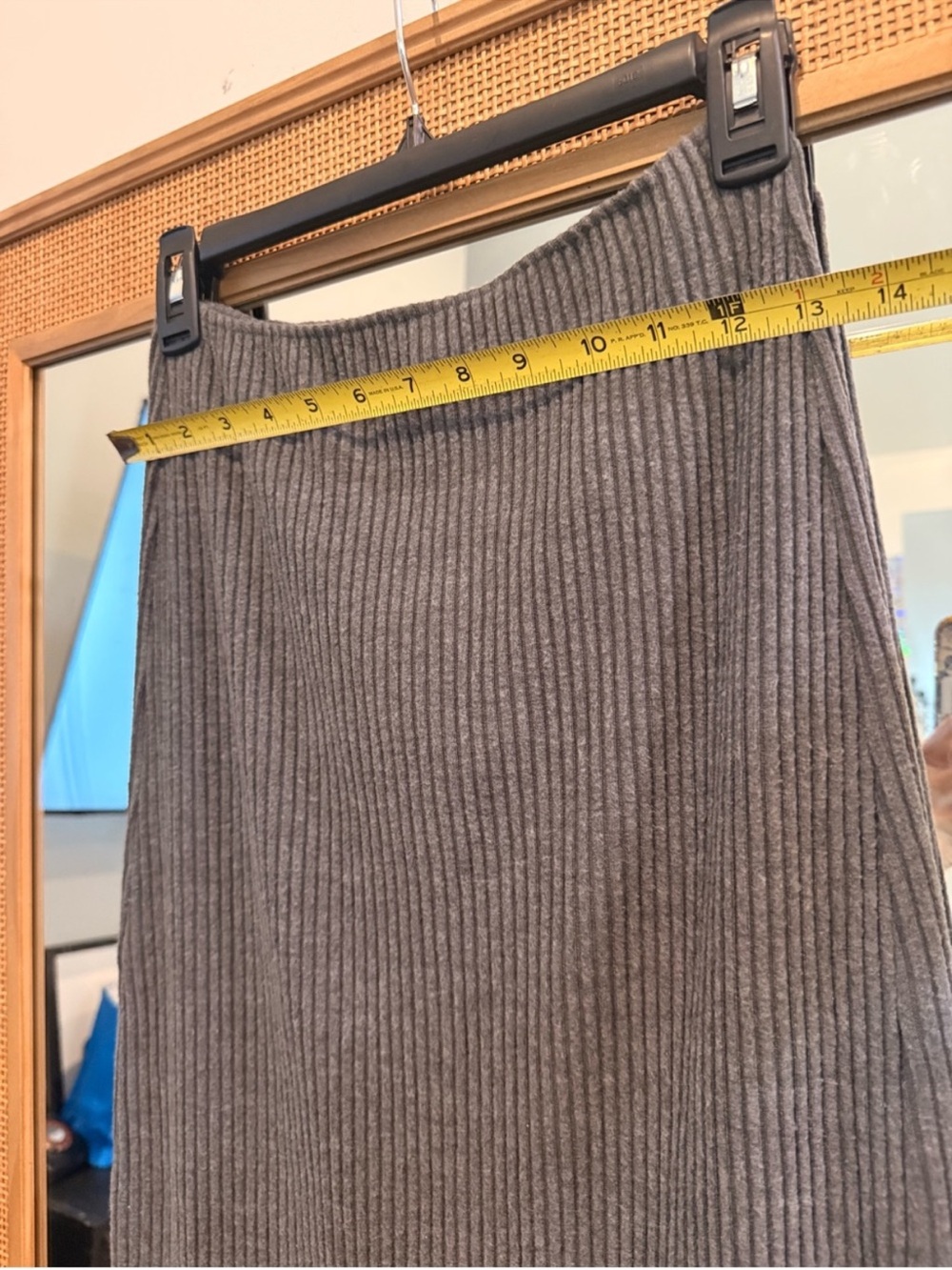 ♡ Joah Brown Luxe Knit Ribbed Maxi Skirt - Picture 7 of 11